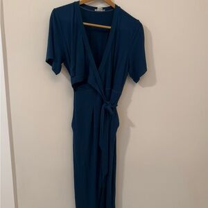 Ingrid + Isabel Blue Maternity Jumper